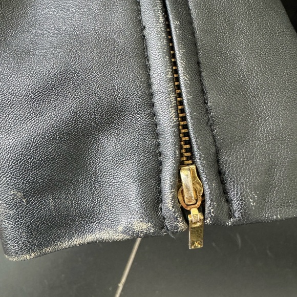 Marciano real leather real rabbit fur jacket size: Small - Picture 3 of 7